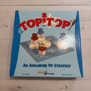 Topitop snowman strategy game by Blue Orange